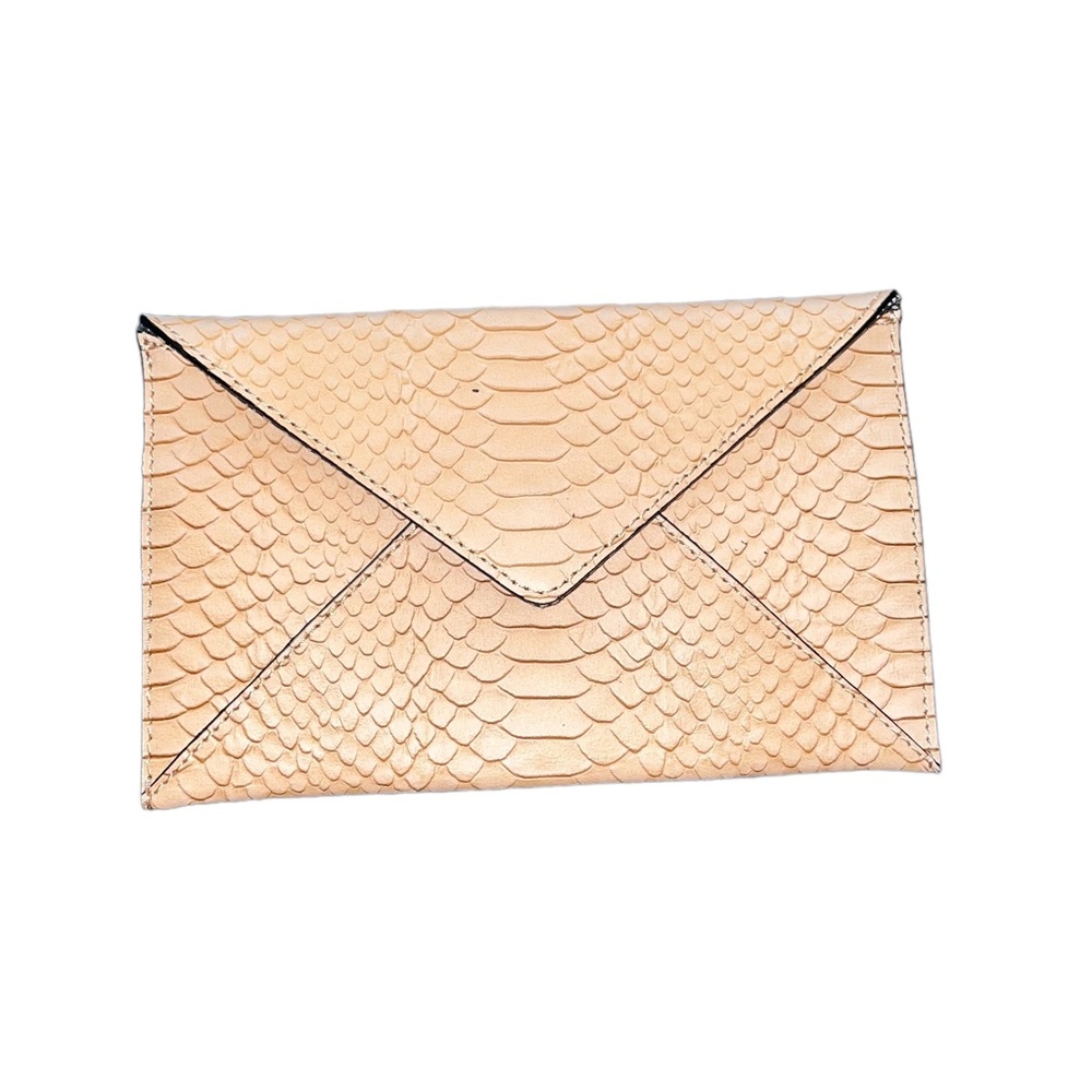 Loeffler Randall Python Envelope Clutch Wallet - image 9